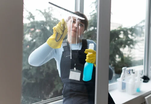 Nettoyage de vitres intérieures et extérieures à Manziat